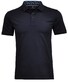 Ragman Piqué Uni Keep Dry Finish Polo Donker Blauw