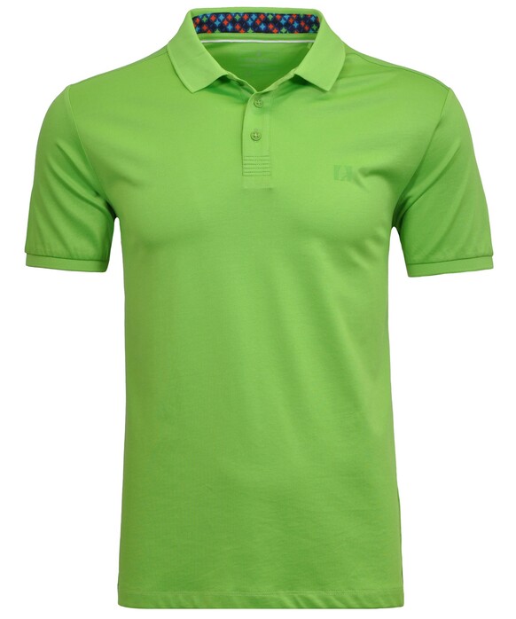 Ragman Piqué Uni Keep Dry Finish Polo Fel Groen
