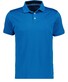 Ragman Piqué Uni Keep Dry Finish Polo Ocean Blue