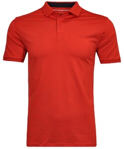 Ragman Piqué Uni Keep Dry Finish Polo Rood
