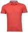 Ragman Piqué Uni Tipping Keep Dry Finish Polo Coral