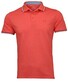 Ragman Piqué Uni Tipping Keep Dry Finish Polo Coral