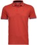 Ragman Piqué Uni Tipping Keep Dry Finish Polo Rood