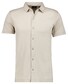 Ragman Polohemd Short Sleeve Pima Cotton Overhemd Bright Beige