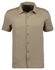 Ragman Polohemd Short Sleeve Pima Cotton Overhemd Licht Beige