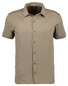 Ragman Polohemd Short Sleeve Pima Cotton Overhemd Licht Beige