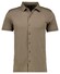 Ragman Polohemd Short Sleeve Pima Cotton Overhemd Mocca