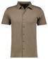 Ragman Polohemd Short Sleeve Pima Cotton Overhemd Mocca