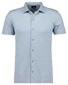Ragman Polohemd Short Sleeve Pima Cotton Overhemd Silver