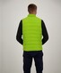 Ragman Quilted Vest Stand Up Zip Collar Body-Warmer Neon Green