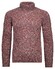 Ragman Rollneck Cable Design Pullover Pullover Blue-Red