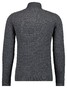 Ragman Rollneck Structure Knit Merino Cashmere Trui Antraciet