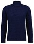 Ragman Rollneck Structure Knit Merino Cashmere Trui Marine