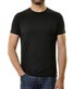 Ragman Round Neck Uni Bodyfit T-Shirt Black