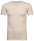 Ragman Round Neck Uni Bodyfit T-Shirt Ecru