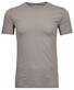 Ragman Round Neck Uni Bodyfit T-Shirt Grijs