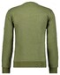 Ragman Round Neck Uni Color Sweat Trui Donker Groen