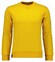 Ragman Round Neck Uni Color Sweat Trui Maisgeel