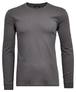 Ragman Round Neck Uni Jersey Longsleeve Luxury Pima Cotton T-Shirt Leisteen