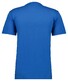 Ragman Serafino Round Neck Uni Pima Cotton T-Shirt Blauw