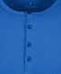 Ragman Serafino Round Neck Uni Pima Cotton T-Shirt Blauw