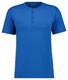 Ragman Serafino Round Neck Uni Pima Cotton T-Shirt Blauw