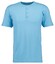 Ragman Serafino Round Neck Uni Pima Cotton T-Shirt Blue Melange Dark