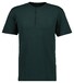Ragman Serafino Round Neck Uni Pima Cotton T-Shirt Donker Groen