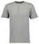 Ragman Serafino Round Neck Uni Pima Cotton T-Shirt Grijsbeige
