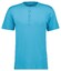 Ragman Serafino Round Neck Uni Pima Cotton T-Shirt Lagune