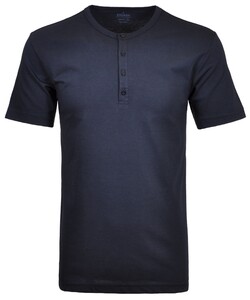Ragman Serafino Round Neck Uni Pima Cotton T-Shirt Marine