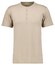 Ragman Serafino Round Neck Uni Pima Cotton T-Shirt Walnut
