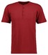 Ragman Serafino Round Neck Uni Pima Cotton T-Shirt Wijnrood
