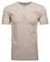 Ragman Serafino Round Neck Uni Pima Cotton T-Shirt Zand