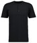 Ragman Serafino Round Neck Uni Pima Cotton T-Shirt Zwart