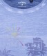 Ragman Smooth Life Graphic Jersey Crew Neck T-Shirt Royal Blue