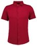 Ragman Soft Knit Easy Care Short Sleeve Solid Color Overhemd Aardbei