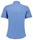 Ragman Soft Knit Easy Care Short Sleeve Solid Color Overhemd Aqua