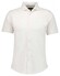 Ragman Soft Knit Easy Care Short Sleeve Solid Color Overhemd Ecru