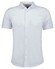 Ragman Soft Knit Easy Care Short Sleeve Solid Color Overhemd Wit