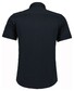 Ragman Soft Knit Easy Care Short Sleeve Solid Color Overhemd Zwart