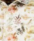 Ragman Soft Knit Easy Care Watercolor Floral Pattern Overhemd Beige-Multi