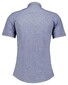 Ragman Soft Knit Fine Polka Dot Pima Cotton Fabric Mix Shirt Pigeon Blue