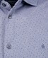 Ragman Soft Knit Fine Polka Dot Pima Cotton Fabric Mix Shirt Pigeon Blue