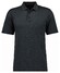 Ragman Soft Knit Fine Stripe Easy Care Polo Leisteen