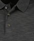 Ragman Soft Knit Fine Stripe Flame Design Polo Leisteen