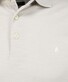Ragman Soft Knit Flame Design Easy Care Polo Ecru
