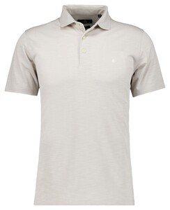 Ragman Soft Knit Flame Design Easy Care Polo Ecru