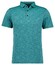 Ragman Soft Knit Flame Design Easy Care Polo Emerald