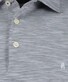 Ragman Soft Knit Flame Design Easy Care Polo Grijs Melange